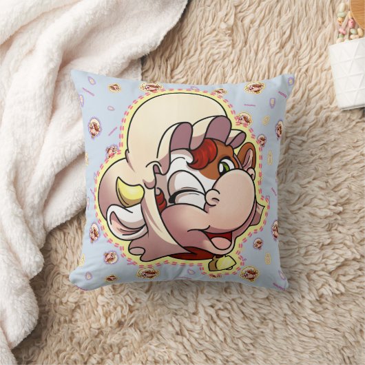 Aangepaste kleurafbeelding van zoogdierkatoen (16x kussen (Deken)