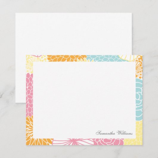 Aangepaste kleurafbeelding voor kleurrijke mod's kaart (Voorkant / Achterkant)