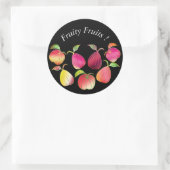 Aangepaste kleurafhankelijke kleuromslag ronde sticker (Tas)