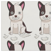 Aangepaste kleurafstof voor Cute & Funny Dog Stof (Close Up)