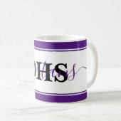 Aangepaste kleurblok voor scholen koffiemok (Voorkant rechts)