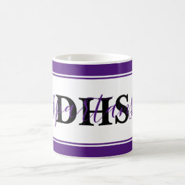 Aangepaste kleurblok voor scholen koffiemok