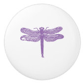 Aangepaste kleurdragonfly keramische knop (Voorkant)