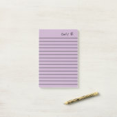 Aangepaste kleuren, 4x6 led post-it® notes (Op bureau)