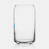 Aangepaste kleuren Anker Gepersonaliseerd Kapitein Blikvorm Glas (Links)