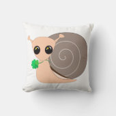 Aangepaste kleuren Baby Pillow met Lucky Snail Kussen (Voorkant)