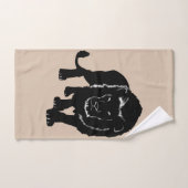 Aangepaste kleuren badhanddoeken met leeuwen - Uw  Bad Handdoek (Handdoek)