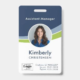 Aangepaste Kleuren Bedrijfsidentificatiebadge Werk Badge