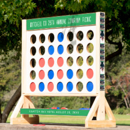 Aangepaste kleuren fotocollage Lawn game