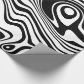 Aangepaste Kleuren Golven Cadeaupapier (Hoek)