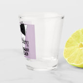 Aangepaste kleuren grommen Dank je cadeau Shot Glas (Rechts)