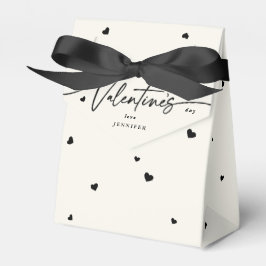 Aangepaste kleuren Happy Valentijnsdag + hart Bedankdoosjes