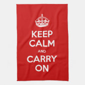 Aangepaste kleuren houden kalm en dragen aan theedoek (Verticaal)