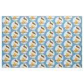 Aangepaste kleuren-Ice Cream Hallo fabric Stof (Fat Quarter)