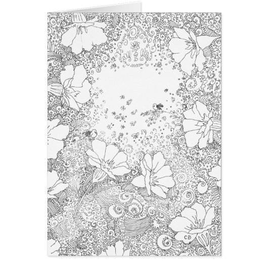 Aangepaste kleuren Kaart (Voorkant)