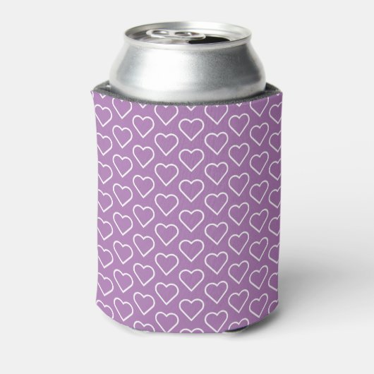 Aangepaste kleuren Koelbox met hart Blikjeskoeler (Blikje Achterkant)