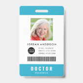 Aangepaste kleuren Logo toevoegen Medische persone Badge (Voorzijde)