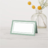 Aangepaste Kleuren Modern Klassiek Wit Centrum Plaatskaartje (Voorkant)