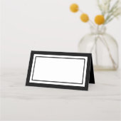 Aangepaste Kleuren Modern Klassiek Wit Centrum Plaatskaartje (Voorkant)