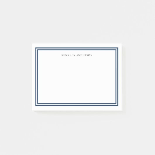 Aangepaste kleuren Moderne klassieke grenzen op ma Post-it® Notes (Voorkant)
