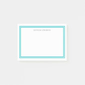 Aangepaste kleuren Moderne klassieke grenzen op ma Post-it® Notes (Voorkant)