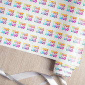Aangepaste kleuren promotioneel voor bedrijven met cadeaupapier