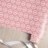 Aangepaste kleuren promotioneel voor bedrijven met cadeaupapier