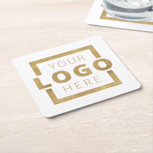 Aangepaste kleuren promotioneel voor bedrijven met kartonnen onderzetters (Schuin)