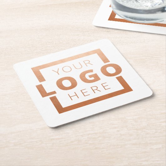 Aangepaste kleuren promotioneel voor bedrijven met kartonnen onderzetters (Schuin)