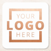 Aangepaste kleuren promotioneel voor bedrijven met kartonnen onderzetters (Voorkant)