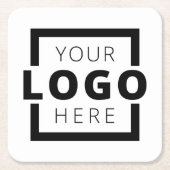 Aangepaste kleuren promotioneel voor bedrijven met kartonnen onderzetters (Voorkant)