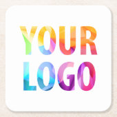 Aangepaste kleuren promotioneel voor bedrijven met kartonnen onderzetters (Voorkant)