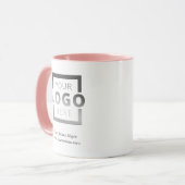 Aangepaste kleuren promotioneel voor bedrijven met mok (Voorkant links)