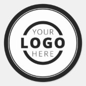 Aangepaste kleuren promotioneel voor bedrijven met ronde sticker (Voorkant)