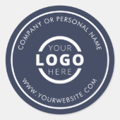 Aangepaste kleuren promotioneel voor bedrijven met ronde sticker (Voorkant)