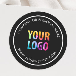 Aangepaste kleuren promotioneel voor bedrijven met ronde sticker