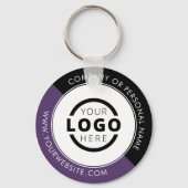 Aangepaste kleuren promotioneel voor bedrijven met sleutelhanger (Achterkant)