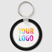 Aangepaste kleuren promotioneel voor bedrijven met sleutelhanger (Voorkant)