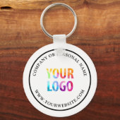 Aangepaste kleuren promotioneel voor bedrijven met sleutelhanger (Voorkant)