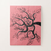 Aangepaste kleuren: puzzel met levensstructuur legpuzzel (Verticaal)