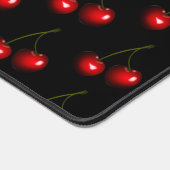 Aangepaste kleuren Red Cherry Black Bureaumat (Hoek)