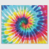 Aangepaste kleuren regenboogkleuren cadeaupapier (Vlak)