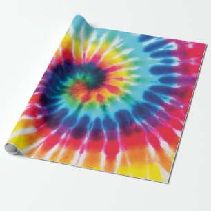 Aangepaste kleuren regenboogkleuren cadeaupapier