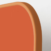 Aangepaste kleuren Retro Rode Oranje Kinderarts  Pickleball Paddle (Links Detail)