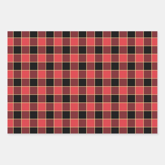 Aangepaste kleuren SVG van het aangepaste patroon  Inpakpapier Vel (Voorkant 2)