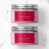 Aangepaste kleuren toevoegen Logo Script-lijnen Pr Etiket