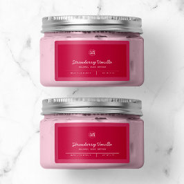 Aangepaste kleuren toevoegen Logo Script-lijnen Pr Etiket