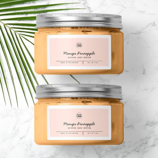 Aangepaste kleuren toevoegen Logo Script-lijnen Pr Etiket