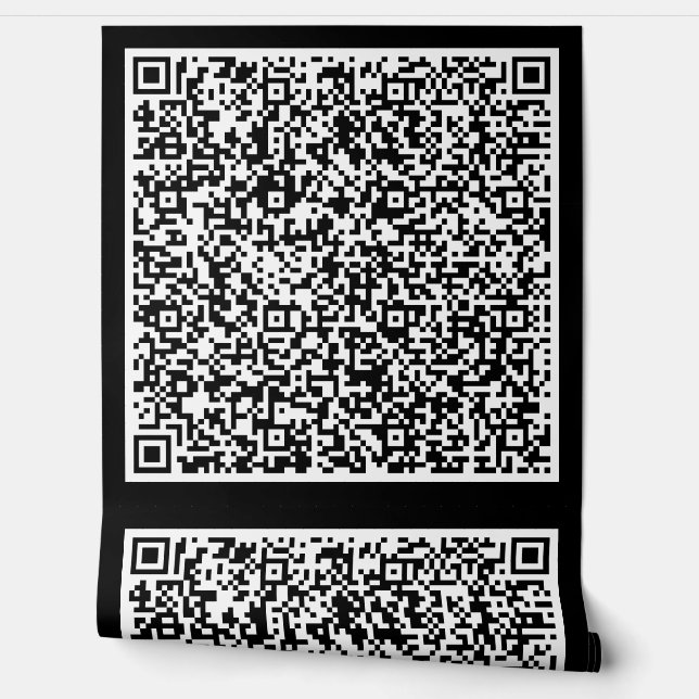 Aangepaste kleuren uw eigen ontwerp scan QR code Behang (Afrollen)