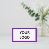 Aangepaste kleuren uw eigen Visitekaartje voor ont (Staand voorkant)